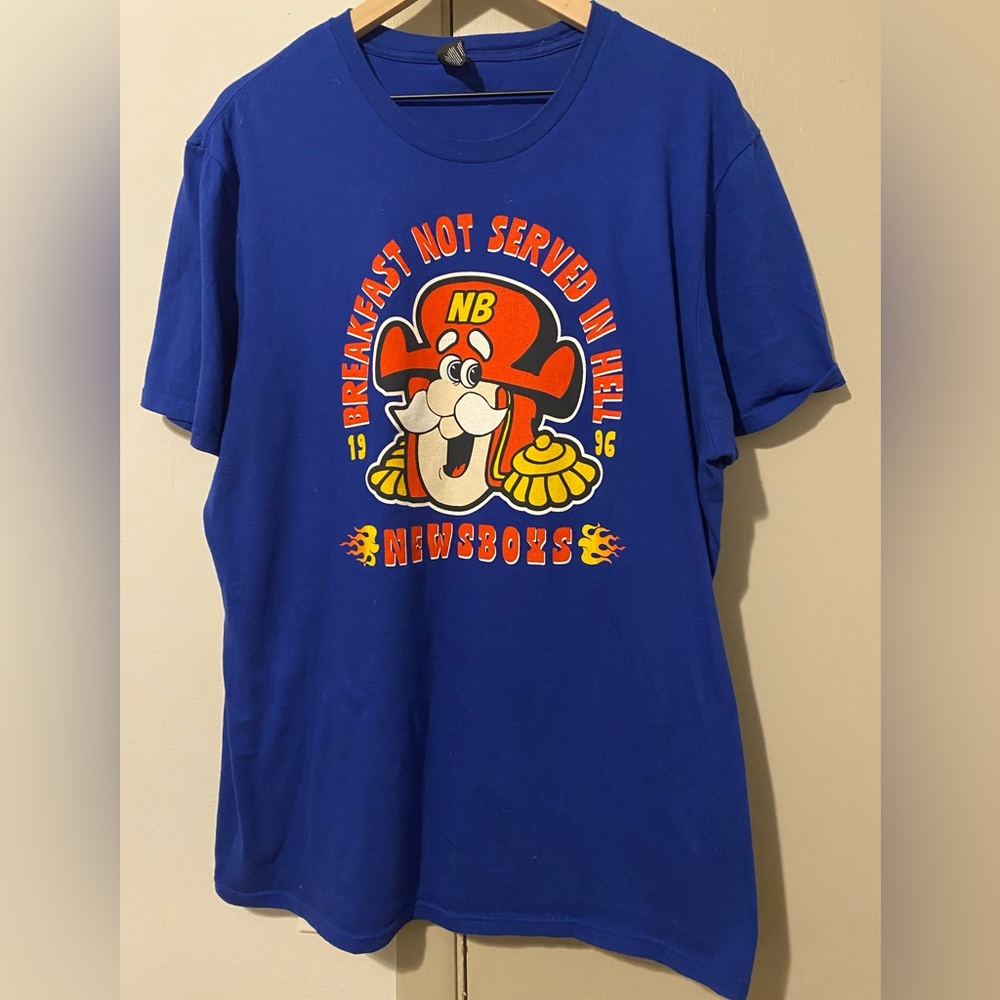 Newsboys “Breakfast” Tee - Size XL - official merch